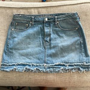 American Eagle denim skirt, size 14
